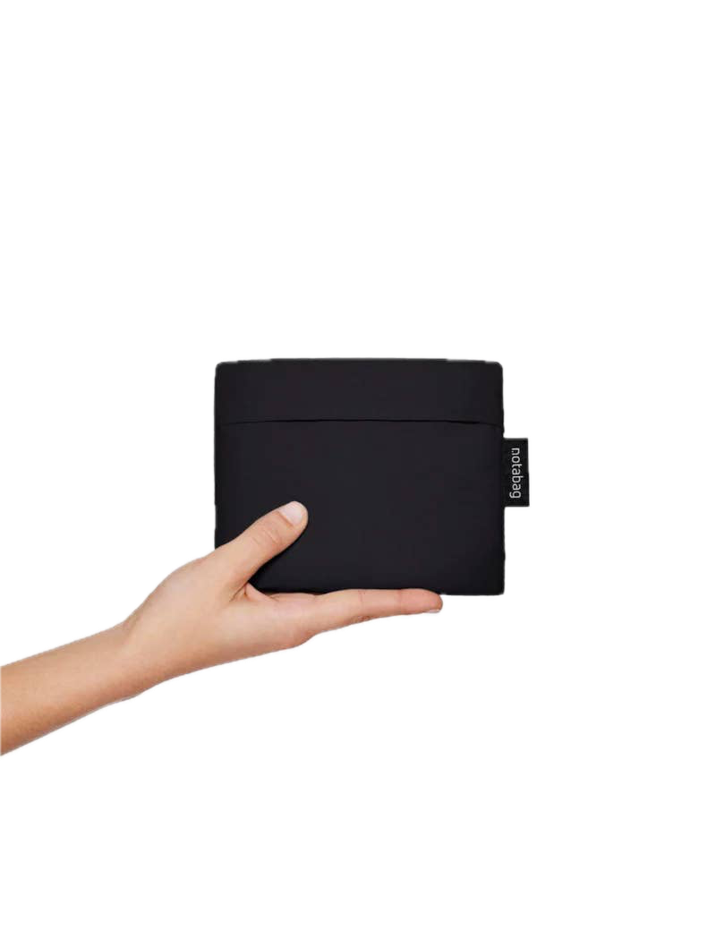 Notabag (Svart) Tote og Ryggsekk, Sammenleggbar (Pre-order)